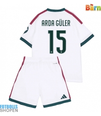 Billiga Real Madrid Arda Guler #15 Hemmatröja Barn 2026-27 Kortärmad (+ Korta byxor)